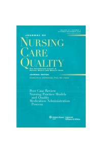 Journal Of Nursing Care Quality Magazine
